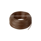 Lankstus varinis laidas, rudas, LgY 1x0,75 H05V-K