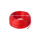 Raudonas lankstus varinis laidas LgY H05V-K 1x1