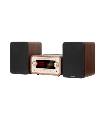 Lempinė mini stereosistema Kruger&Matz su CD, USB, Bluetooth, NFC, DAB+ ir FM radiju KM1961