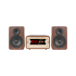 Lempinė mini stereosistema Kruger&Matz su CD, USB, Bluetooth, NFC, DAB+ ir FM radiju KM1961