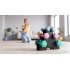 Neoprenu dengti ketaus hanteliai su stovu, REBEL ACTIVE, HEX, 12 kg (2 × 1 kg + 2 × 2 kg + 2 × 3 kg)