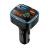 Automobilinis FM siųstuvas su Bluetooth funkcija (2 × USB + USB-C)