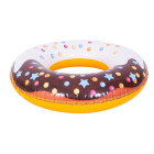 Pripučiamas baseino ratas „Donut“ SUNCLUB, rudas, 103 cm