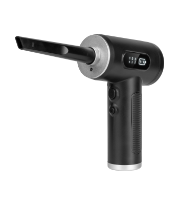 Oro pūstuvas ir kompresorius TEESA, 3 galios lygiai, 5 antgaliai, baterija, 75 W, 6 000 mAh