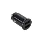 Automobilinis įkroviklis Kruger&Matz su dviem USB jungtimis ir „Quick Charge 3.0“, 3100 mA, KM0030