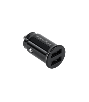 Automobilinis įkroviklis Kruger&Matz su dviem USB jungtimis ir „Quick Charge 3.0“, 3100 mA, KM0030