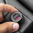 Automobilinis USB įkroviklis „Kruger&Matz“ su USB-A ir USB-C jungtimis, 38 W, KM0873