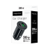 Automobilinis įkroviklis „Kruger&Matz“ su dviem USB jungtimis, Quick Charge 3.0 ir Power Delivery, 3100 mA, KM0870