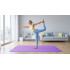 Gimnastikos kilimėlis jogai, pilatesui ir fitnesui, REBEL ACTIVE, 200 x 115 cm, 1 cm storio
