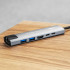 USB-C adapteris (HUB) į HDMI / 2 x USB 3.0 / 2 x USB-C / RJ45, Kruger&Matz KM0391