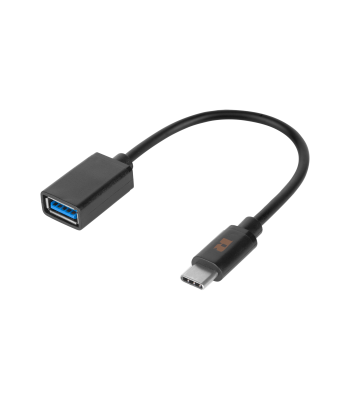 USB-A 3.0 lizdo–USB-C OTG adapteris Rebel, 15 cm