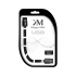 USB–micro USB kabelis Kruger&Matz, 0,2 m