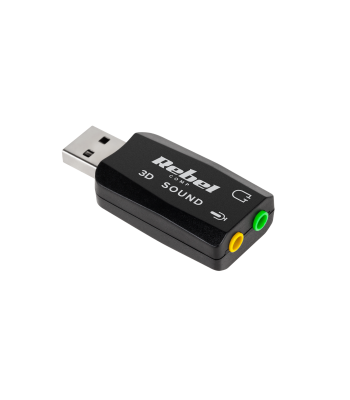 Išorinė garso plokštė Rebel Comp USB 5.1