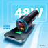 FM siųstuvas automobiliui su Bluetooth (2 USB + USB-C)