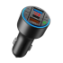 FM siųstuvas automobiliui su Bluetooth (2 USB + USB-C)