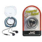 Į ausis įstatomos ausinės su dėklu JVC HA-F10C