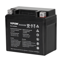 Motociklo akumuliatorius VIPOW MC 12V 5Ah