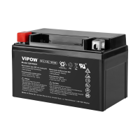 AGM akumuliatorius motociklams ir motoroleriams, VIPOW MC, 12V 7Ah