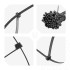 Kabelių rišikliai WUBER, 2.5 × 100 mm, 100 vnt.