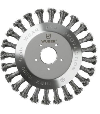 Vielinis diskinis šepetys krūmapjovei WUBER W00605, 150 mm