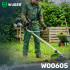 Vielinis diskinis šepetys krūmapjovei WUBER W00605, 150 mm