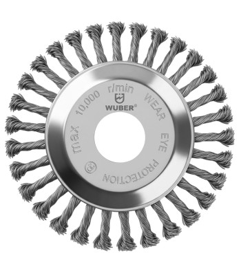 Vielinis diskinis šepetys krūmapjovei WUBER W00606, 200 mm