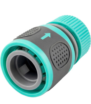 Pratekamasis sodo žarnos greitojo prijungimo sujungiklis WUBER W00706, 1/2″–5/8″ (13–15 mm)