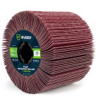 Lamelinis šlifavimo būgnelis WUBER, P60, Ø 120 mm, 100 mm darbinio pločio