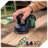 Akumuliatorinis ekscentrinis šlifuoklis WUBER W04301, 125 mm, 20V