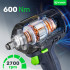 Akumuliatorinio smūginio veržliasukio komplektas su akumuliatoriumi WUBER, 600 Nm, 20 V, 1/2"