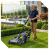Akumuliatorinė vejapjovė WUBER Share+ System W05801, 40V, 38 cm