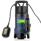 Panardinamasis švaraus ir nešvaraus vandens siurblys Wuber, 550 W