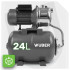 Vienpakopis hidroforas WUBER W11012, 24 l