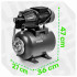 Periferinis vandens siurblys su hidroforo talpa WUBER W11013, 24 l