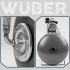 Daugiapakopis vandens siurblys su hidroforu WUBER W11016, 100 l