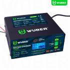 Automobilinis mikroprocesorinis akumuliatorių įkroviklis WUBER, 10 A, 6–150 Ah, 2–24 V
