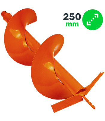 Žemės grąžto antgalis Wuber fi250/800 mm