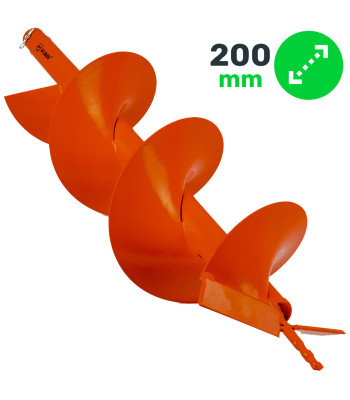 Žemės grąžto antgalis Wuber fi200/800 mm