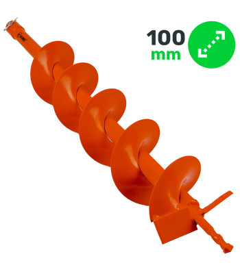 Žemės grąžto antgalis Wuber fi100/800 mm