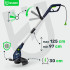 Elektrinė žoliapjovė Wuber 450 W, 30 cm