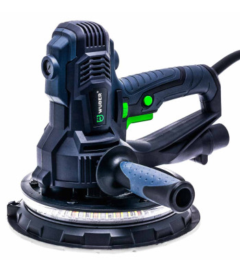 Rankinis gipso kartono šlifuoklis su LED juosta Wuber PRO, 180 mm