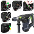 Perforatorius su transportavimo lagaminu WUBER, 1500 W, SDS+, 6 J