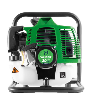 Benzininis vandens siurblys švariam ir nešvariam vandeniui WUBER, 1″, 2 HP