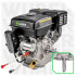 Benzininis variklis tankintuvui su dvigubu paleidimu, WUBER W41005, 9 HP, 270 cc