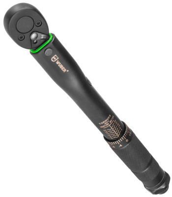 Dinamometrinis raktas Wuber su kalibravimo sertifikatu, 2–24 Nm, 1/2″