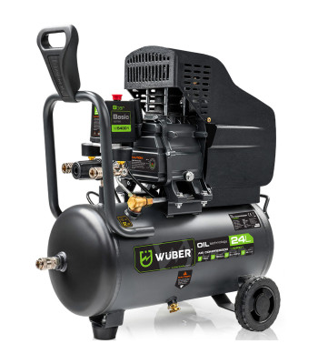 Alyvinis oro kompresorius Wuber, 24 l, 1 100 W