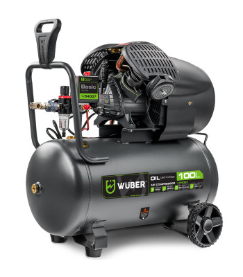 Alyvinis oro kompresorius Wuber, 2000 W, 100 l