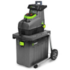 WUBER elektrinis frezinis šakų smulkintuvas su talpa, W94204, 2800 W, 60 L