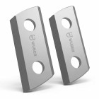 Šakų smulkintuvo peilių rinkinys WUBER, 2 vnt., W94213, 60 x 30 mm