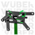 Variklio stovas WUBER, 450 kg, W22029, 86 x 78 x 87 cm